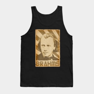 Johannes Brahms Retro Tank Top